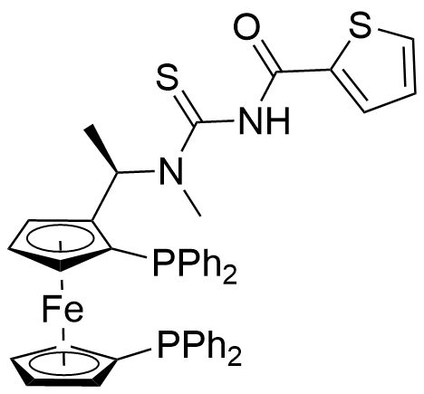 （2R）-1-[（1R）-1-[[（噻吩-2-羰基）氨基]硫氧甲基]甲基氨基]乙基]-1′，2-双（二苯基膦基）二茂铁
