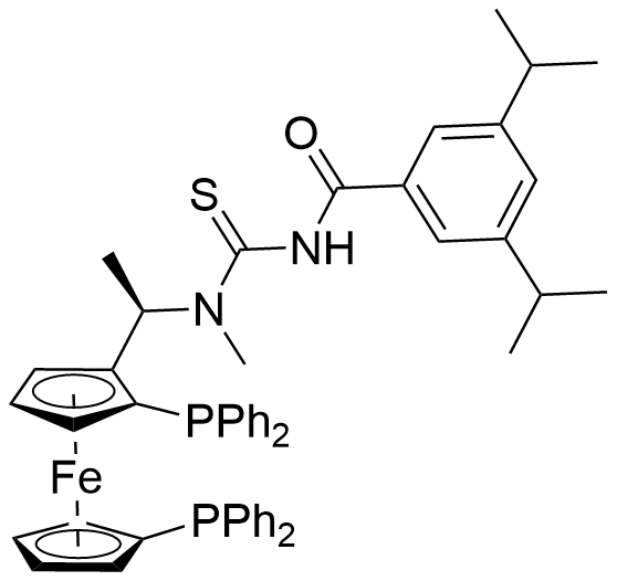 （2R）-1-[（1R）-1-[[[（3,5-二叔丁基）苯甲酰基]氨基]硫氧甲基]甲基氨基]乙基]-1′，2-双（二苯基膦基）二茂铁