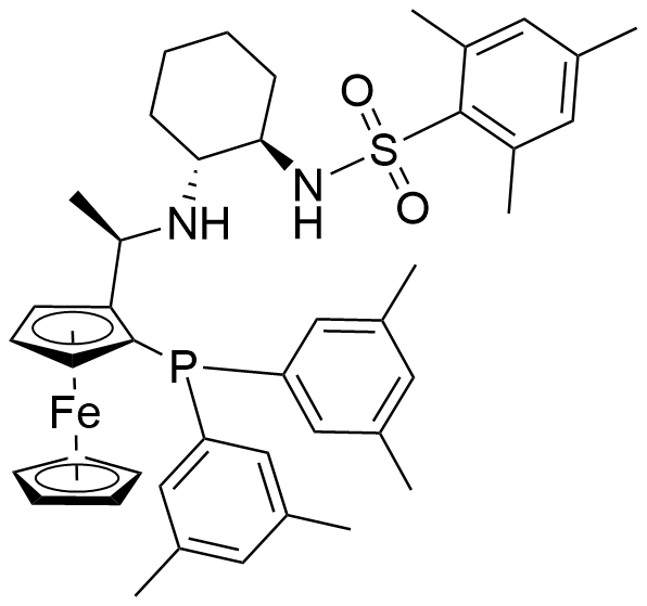 （1R）-1-[双（3,5-二甲基苯基）膦基]-2-[（1R）-1-[[（1R，2R）-2-[[（2,4,6-三甲基苯基）磺酰基]氨基]环己基]氨基]乙基]二茂铁