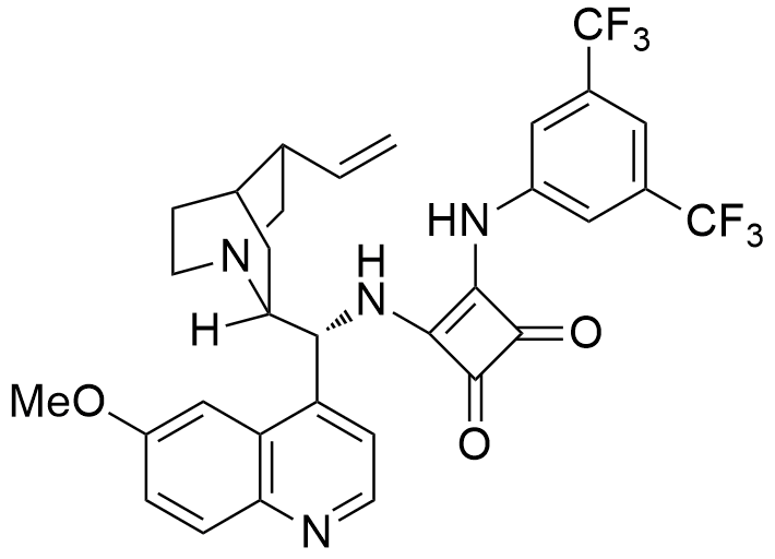 3-[[3,5-双(三氟甲基)苯基]氨基]-4-[[(9R)-6'-甲氧基奎宁-9-基]氨基]-3-环丁-1,2-二酮